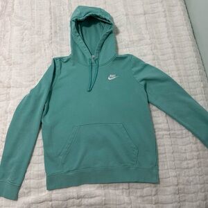 Nike Women’s Sz Small Aqua/Teal Hoodie